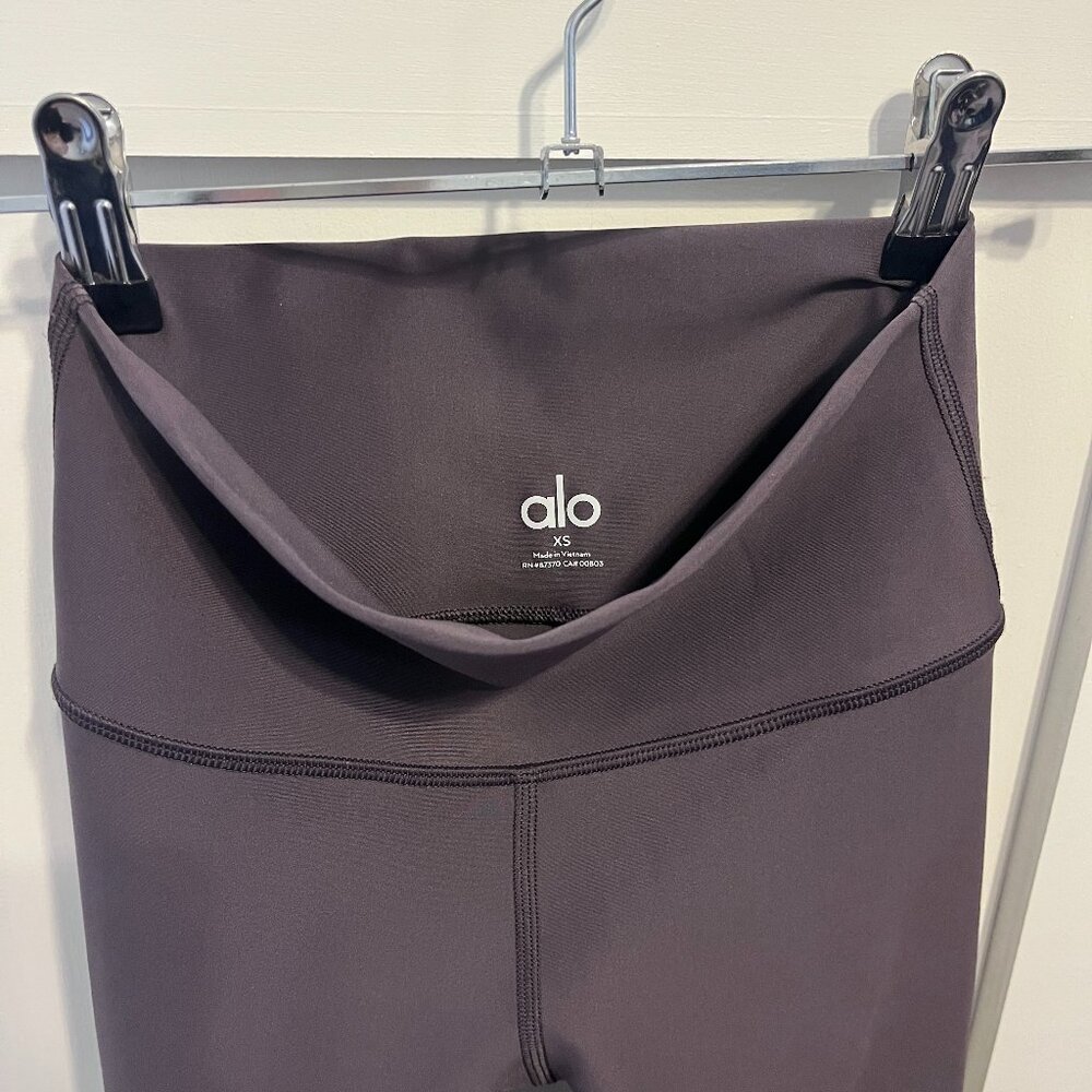 Alo Airlift ⅞ leggings Raisinette Brown